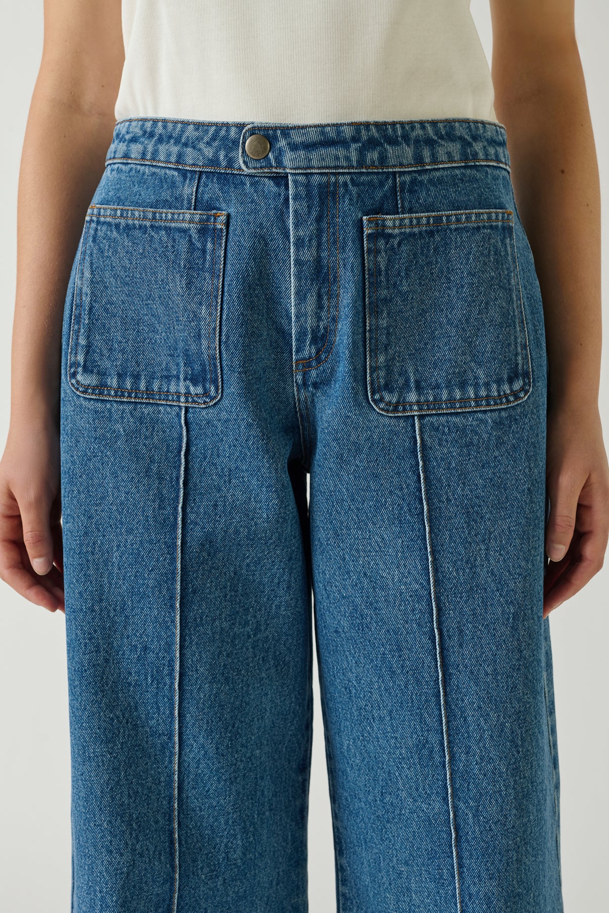 Jean Harry - Denim Bleu Delave - Femme vue 4