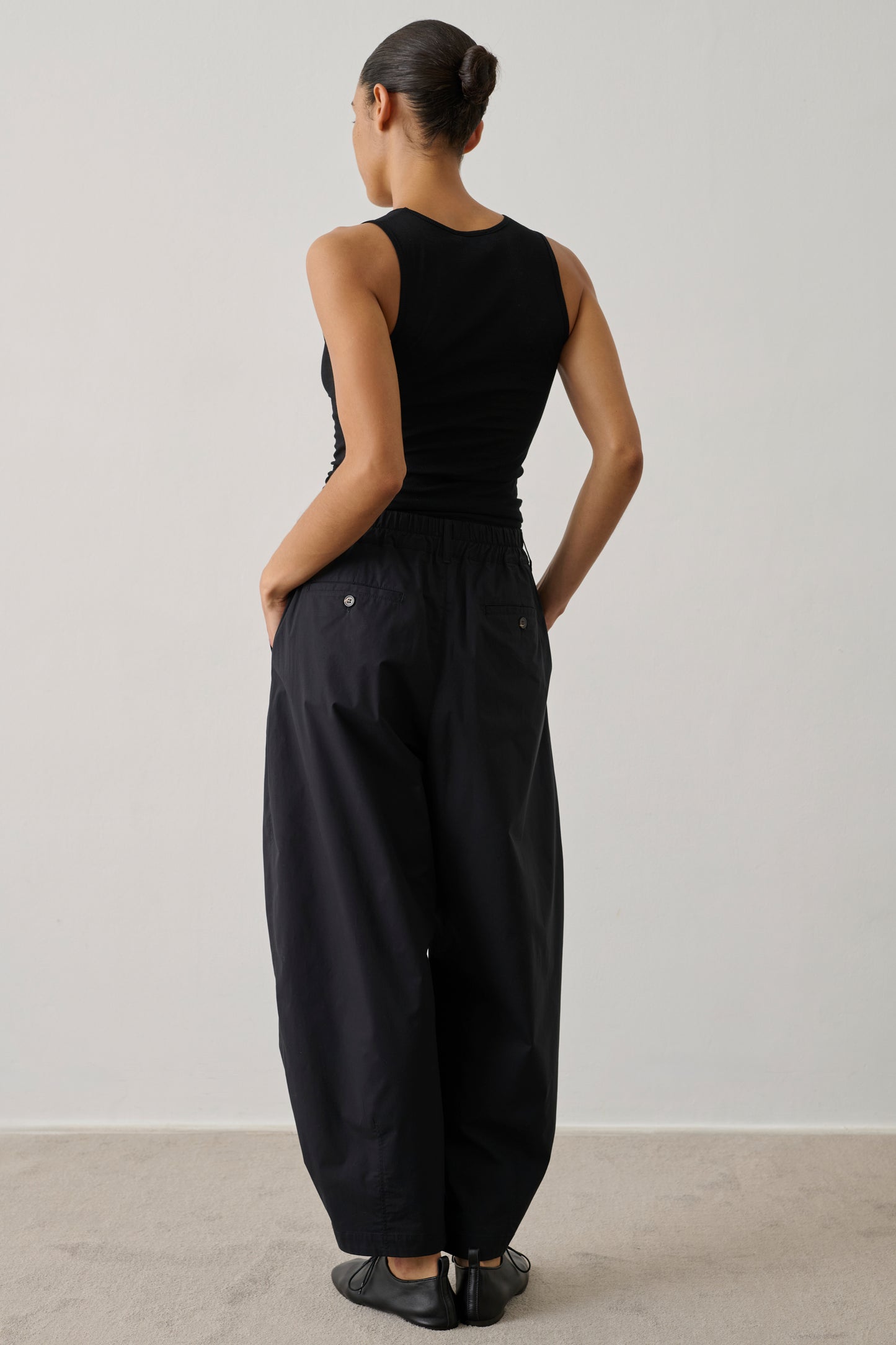 Débardeur Isis - Noir - Coton - Femme