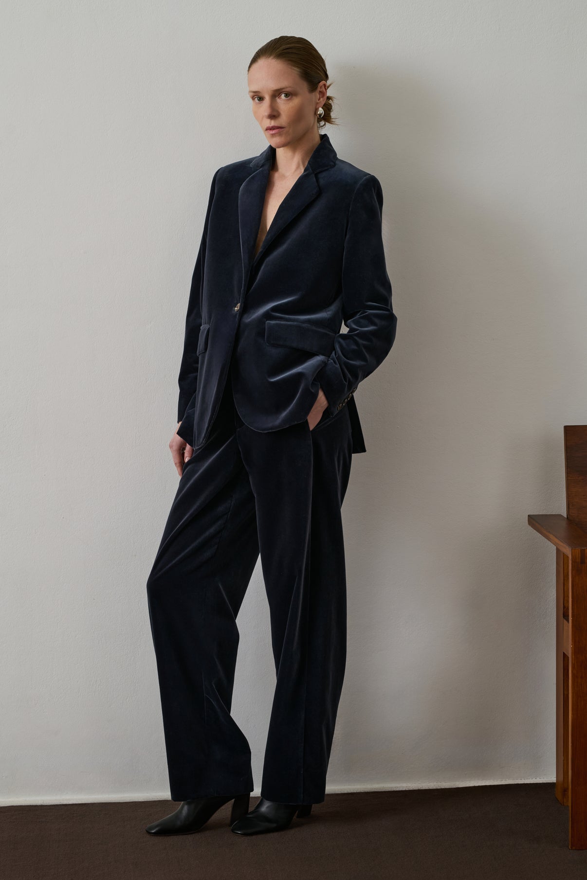 Veste Sevres - Gris Anthracite - Coton - Femme vue 5